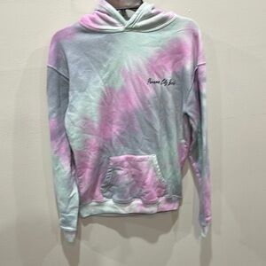 Tie-Dye Hoodie Sweatshirt